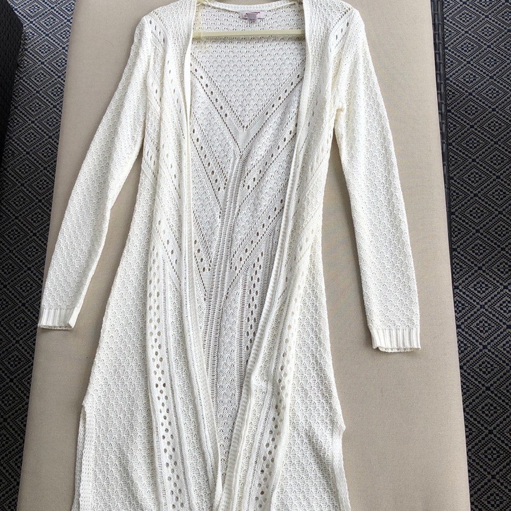 Long, Knit Cardigan